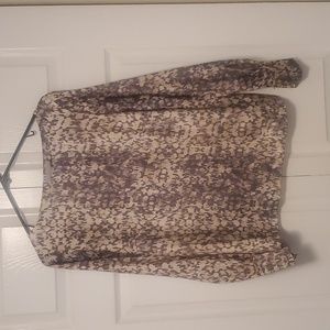 H&M Animal print blouse